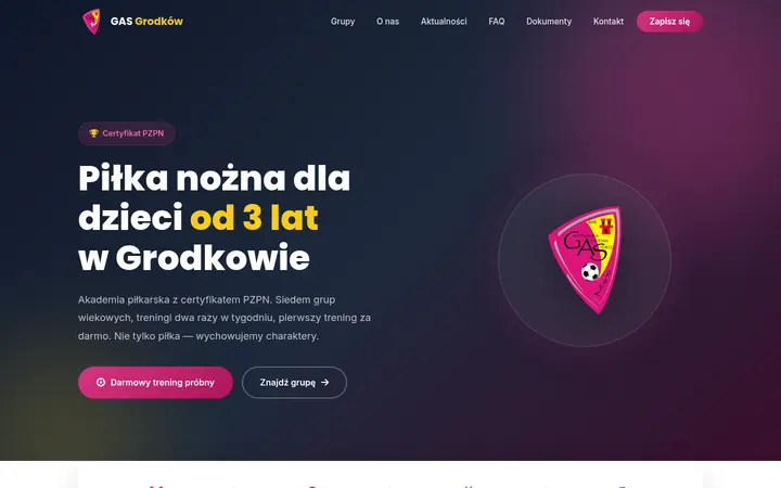 Strona gasgrodkow.pl
